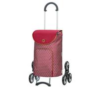 ANDERSEN Scala Sh. Famke Chariot de courses avec escalier Rouge 47 l Tendance Thermique Facile à manier Roues amovibles