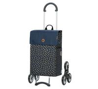 ANDERSEN Scala Sh. Fita Chariot de courses avec escalier Bleu 47 l Durable élégant Roulettes amovibles