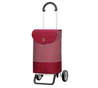 Andersen Scala Shopper Plus Tilde Chariot de courses Rouge 37 l Qualité supérieure Moderne Aluminium Pliable Léger Roues amovibles, 133-226-70
