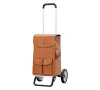 Andersen Shopper Alu Star Shopper Abbo Chariot à provisions 54 cm brun