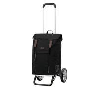 Andersen Shopper Alu Star Shopper Basil City Chariot à provisions 57 cm noir