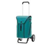 Andersen Shopper Alu Star Shopper Oli.P 2.0 Chariot à provisions 59 cm bleu pétrole