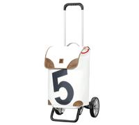 Andersen Shopper Cabas 'Alu Star 360°' marron / noir / blanc, Taille One Size
