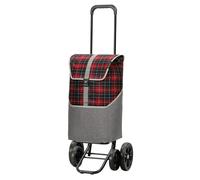 Andersen Shopper Cabas 'Gese' gris / rouge foncé, Taille One Size