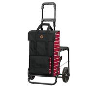 Andersen Shopper Komfort Shopper Jella Chariot à provisions 59 cm rouge