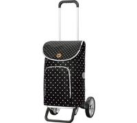 Andersen SHOPPER MANUFAKTUR Chariot à provisions Alu Star Shopper Ole 41L noir 111cm
