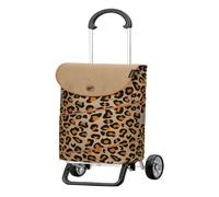 Andersen SHOPPER MANUFAKTUR Chariot de courses beige noir pour femme Scala Shopper Plus Tyra Leo 266762