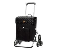 Andersen SHOPPER MANUFAKTUR Chariot de courses noir pour femme - Treppensteiger Royal Shopper Malit 45L 175321