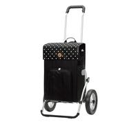 Andersen Shopper MANUFAKTUR Chariot de Courses Royal Shopper Malit 49L Black Noir