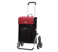 Andersen Shopper MANUFAKTUR Chariot de Courses Treppensteiger Royal Shopper Malit 45L Red Rouge