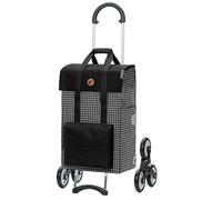 Andersen Shopper MANUFAKTUR Chariot de Courses Treppensteiger Scala Shopper Hedda 51L Black Noir