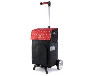 Andersen Shopper MANUFAKTUR Chariot de Courses Unus Shopper Fun Malit 45L Red Rouge Multicolore