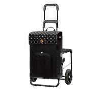 Andersen Shopper MANUFAKTUR Chariot de Courses Komfort Shopper Malit 45L Black Noir