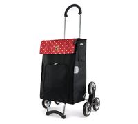 Andersen Shopper MANUFAKTUR Chariot de Courses Treppensteiger Scala Shopper Malit 45L Red Rouge Multicolore