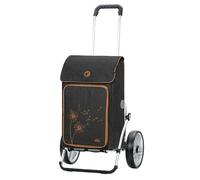 Andersen Royal Shopper Erbo Chariot de courses Noir 45 l Grand chariot thermique polyvalent en aluminium pliable avec roulement à billes, 167-217-80