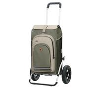 Andersen Royal Shopper Hydro 2.1 Chariot de courses pliable en aluminium avec roulement à billes pneumatique Gris 62 l, 162-036-22