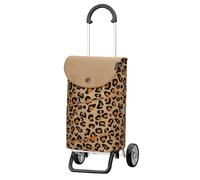 Andersen Shopper MANUFAKTUR Scala Shopper Plus Tyra Leo, 133-218-40 | Très léger, pliable, petit pliable, jusqu'à 30 kg, sac à cordon de serrage, poche intérieure, réflecteurs, 46 litres