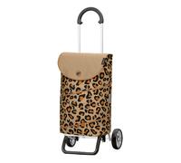 Andersen Shopper MANUFAKTUR Scala Shopper Plus Tyra Leo, 133-218-40 | Très léger, pliable, petit pliable, jusqu'à 30 kg, sac à cordon de serrage, poche intérieure, réflecteurs, 46 litres