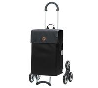 Andersen Shopper Scala Acier avec Roue Ø 3 x 13 cm et 47 Litre Sacoche Hera Noir