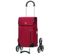 Andersen Shopper Scala Acier avec Roue Ø 3 x 13 cm et 43 Litre Sacoche Sofia Rouge