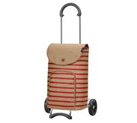 ANDERSEN Scala Shopper Eske Chariot de courses 47 l Rouge Chariot à main moderne, durable, Shopping, pliable, maniable, roues silencieuses