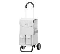 Andersen Shopper Scala Shopper Plus Abbo Chariot à provisions 54 cm couleur argent