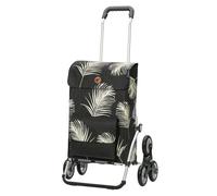 ANDERSEN Royal Sh. Signe Chariot de courses élégant en aluminium imperméable pliable avec roues amovibles Noir 51 l