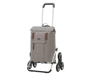 Andersen Shopper Treppensteiger Royal Shopper Basil City Chariot à provisions 57 cm gris