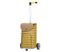 Andersen Shopper Valisette 'Eske' noisette / jaune, Taille One Size