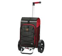 Andersen Shopper Valisette 'Fado 2.0' gris / rouge foncé / noir, Taille One Size
