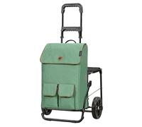 Andersen Shopper Valisette 'Ipek' pueblo / brun foncé / vert pastel / noir, Taille One Size