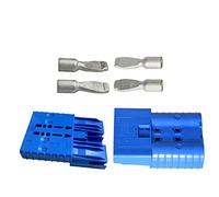 Anderson Lot de connecteurs de batterie Bleu 48 V SBE 320 A Broches de contact SBX/E 95 mm²