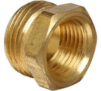 Anderson métaux Laiton Raccord de tuyau d'arrosage, connecteur, mâle GHT X femelle NPT, 3/4" Male Hose ID x 3/8" GHT Female, 1