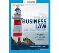 Andersons Business Law amp The Legal Environment Comprehensive Edition - Stephanie Boston College Greene - Cengage Learning Inc - Livre en Anglais - Hardb Stephanie Boston College GreeneStephanie Bost