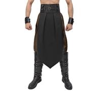 ANDHOM Pagne médiéval pour homme - Accessoires de costume de guerrier de la Renaissance - Accessoires de cosplay - Kimono
