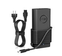 ANDHOT 65W USB C Ordinateur Portable Chargeur，Compatible avec Dell Latitude 5540 5420 7400 5440 7440 3540 5520 7420 5430 7390 7320 5530 7430 3440 7340 5320 7410 7330 7530 Adaptateur Rapide de Type C