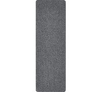andiamo Amadis Paillasson de Porte Lavable en Coton avec Dessous antidérapant 50 x 150 cm Gris foncé