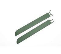 Andiamo Barre d'angle pour carrelage en Plastique Longueur : 43 cm, Set : Constitué de 2 Barres d'angle Vert