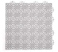 andiamo Barre d'angle pour carrelage en Plastique Moderne Fliese - Vorteils- Set: 14 Stück (2m²) Gris Clair