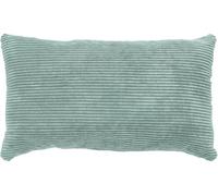 andiamo Coussin Emy en Velours côtelé - Coussin de canapé avec Rembourrage - Coussin décoratif - 30 x 50 cm - Sauge
