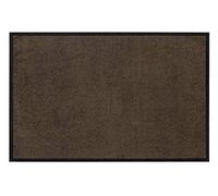 Andiamo Entrée intérieur/extérieur - Antidérapant Lavable Paillasson Polyamide, Marron (En teck), 60 x 90 cm