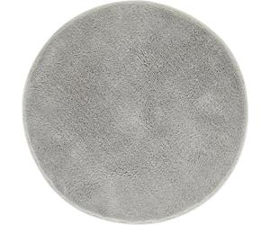 andiamo Florida - Tapis de Bain antidérapant - Doux et Moelleux - Antidérapant - Lavable - 60 cm - Rond - Gris