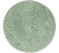 andiamo Florida - Tapis de Bain antidérapant - Doux et Moelleux - Antidérapant - Lavable - 60 cm - Rond - Sauge