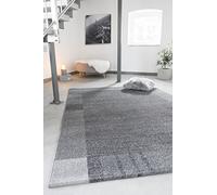 andiamo Le Havre Tapis tissé Moderne à Poils Courts en polypropylène Gris 160 x 230 cm