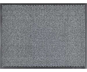 andiamo Paillasson Easy Tapis de Porte pour Intérieur et Les espaces extérieurs Couverts Tapis de propreté avec Dos antidérapant Tapis d'entrée 40 x 60 cm Gris Clair