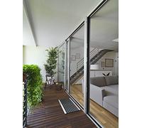andiamo - Paillasson en Caoutchouc et Aluminium 40 x 60 x 0,8 cm, Noir 700826