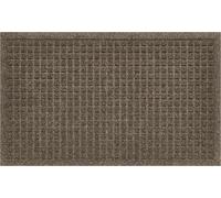 andiamo Paillasson Kenora - Antidérapant & Lavable - Design nid d'abeille - Tapis de Porte d'intérieur avec Une Structure Plate - 46 x 76 cm - Marron