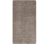 andiamo Parla Tapis Classique uni pour Salon, Chambre à Coucher, Salle à Manger Taupe 57 x 110 cm