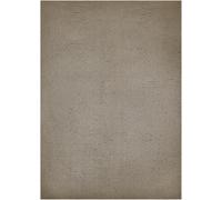 andiamo San Paolo Tapis à Poils Longs Moderne et élégant pour Salon, Chambre à Coucher, 100% Polyester, Hauteur des Poils env. 27 mm, Convient pour Chauffage au Sol, 130 x 190 cm, Taupe