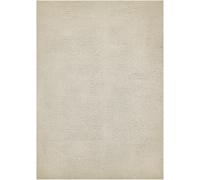 andiamo San Paolo Tapis Moderne à Poils Longs pour Salon, Chambre à Coucher 100% Polyester Hauteur des Poils env. 27 mm Convient pour Chauffage au Sol 160 x 230 cm Crème